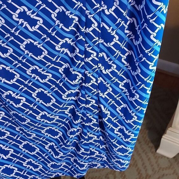 Dana Buchman Faux Wrap Dress - Picture 4 of 5